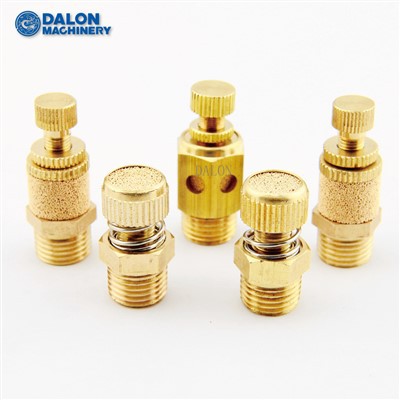 كاتم صوت مخروطي من المعدن البرونزي الملبد